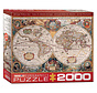 Eurographics Antique World Map Puzzle 2000pcs