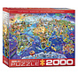 Eurographics Crazy World Puzzle 2000pcs