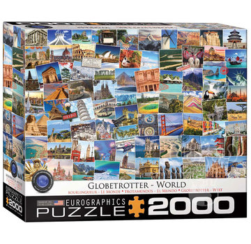 Eurographics Eurographics Globetrotter World Puzzle 2000pcs