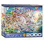 Eurographics Unicorn Fantasy Puzzle 2000pcs