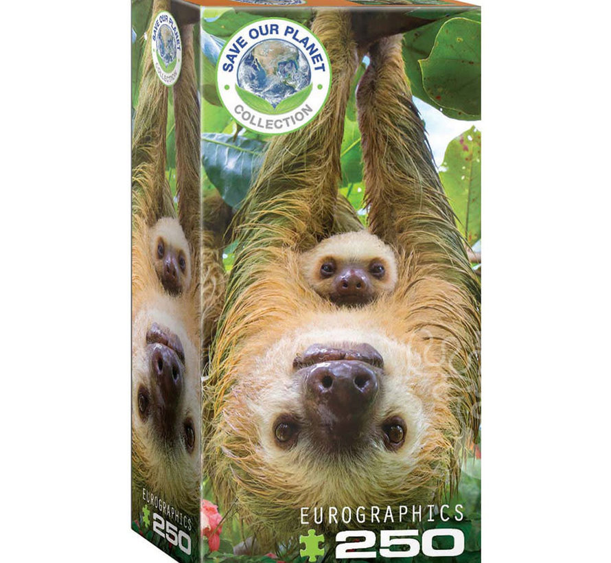 Eurographics Save Our Planet Collection: Sloths Puzzle 250pcs