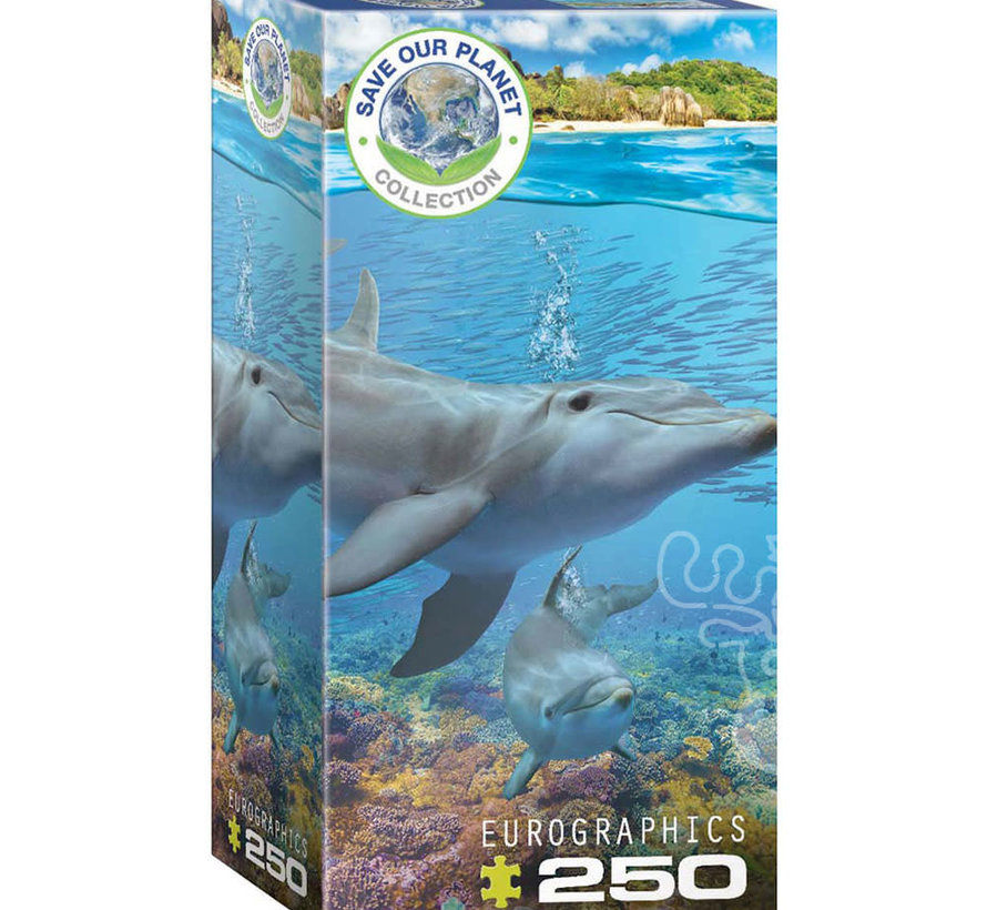 Eurographics Save Our Planet Collection: Dolphins Puzzle 250pcs