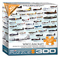 Eurographics WWII Aircraft XL Family Puzzle 300pcs