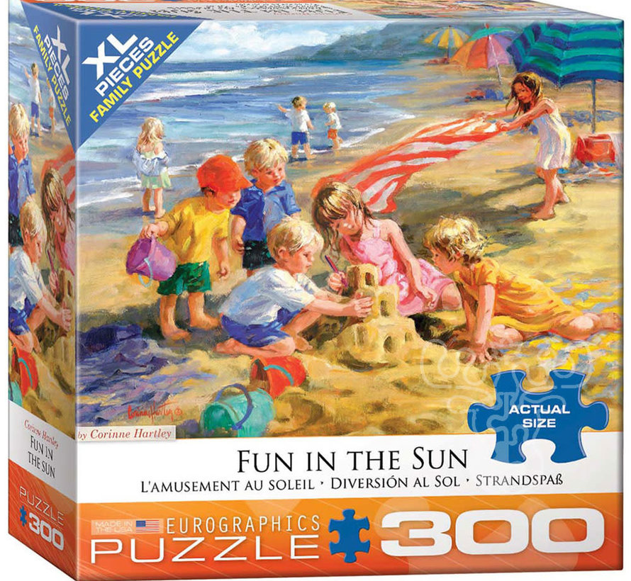 Eurographics Hartley: Fun in the Sun XL Family Puzzle 300pcs