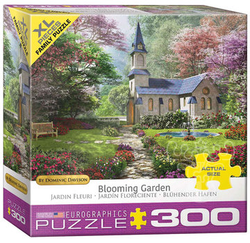 Eurographics Eurographics Davison: Blooming Garden XL Family Puzzle 300pcs