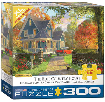 Eurographics Eurographics Davison: The Blue Country House XL Family Puzzle 300pcs