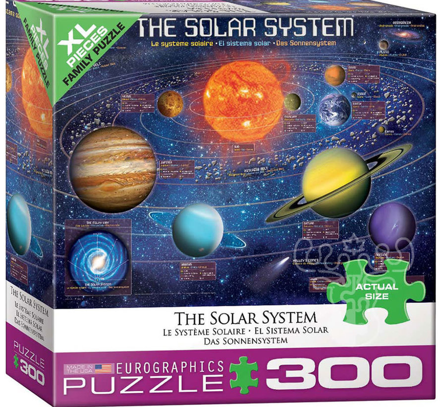 Eurographics The Solar System XL Family Puzzle 300pcs