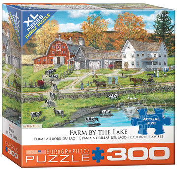 Eurographics Eurographics Fair: Farm By the Lake XL Family Puzzle 300pcs