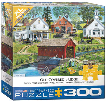 Eurographics Eurographics Fair: Old Covered Bridge XL Family Puzzle 300pcs