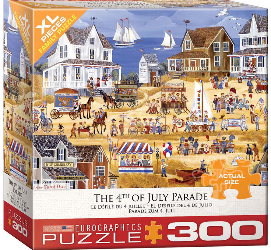 Eurographics The 4th of July Parade XL Family Puzzle 300pcs