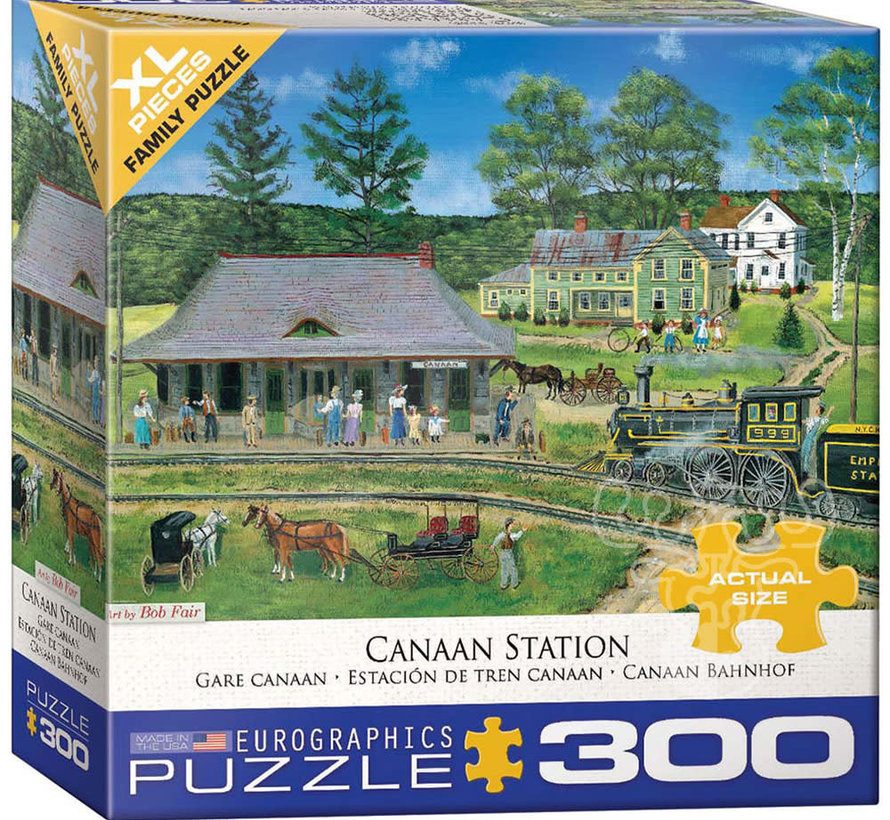 Eurographics Fair: Canaan Station XL Family Puzzle 300pcs RETIRED