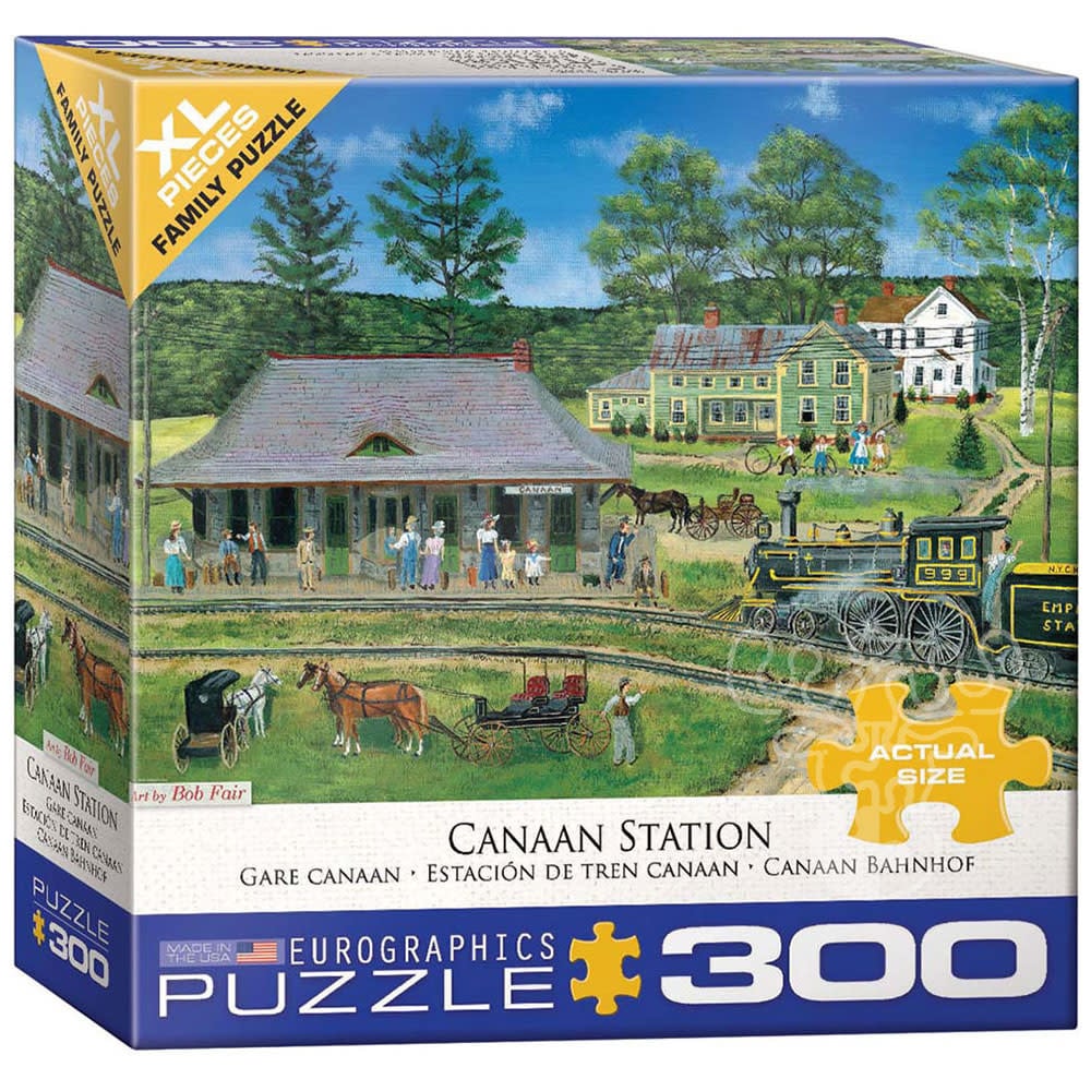 Eurographics Canaan Station XL Family Puzzle 300pcs - Puzzles Canada