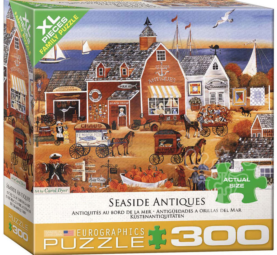 Eurographics Dyer: Seaside Antiques XL Family Puzzle 300pcs