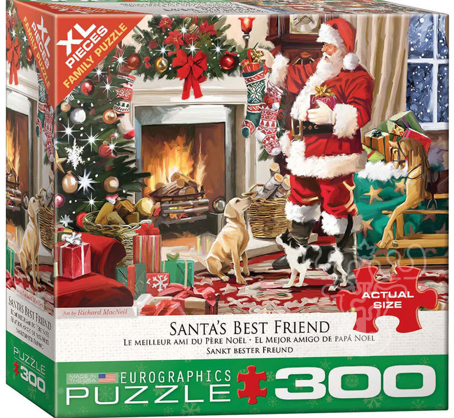 Eurographics MacNeil: Santa’s Best Friend XL Family Puzzle 300pcs