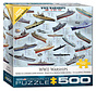 Eurographics WWII Warships Large Pieces Family Puzzle 500pcs