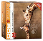 Eurographics Giraffe Mother’s Kiss Large Pieces Family Puzzle 500pcs