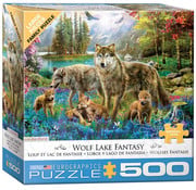 Eurographics Eurographics Wolf Lake Fantasy Large Pieces Family Puzzle 500pcs