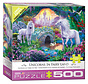 Eurographics Unicorns in Fairy Land Large Pieces Family Puzzle 500pcs