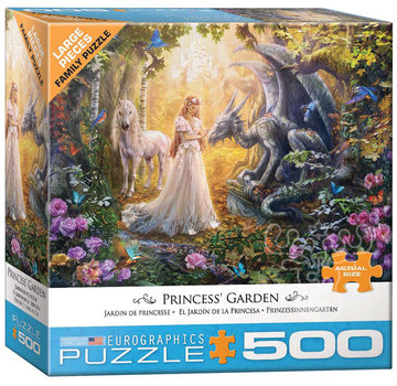 Eurographics Eurographics Patrik: Princess’ Garden Large Pieces Family Puzzle 500pcs