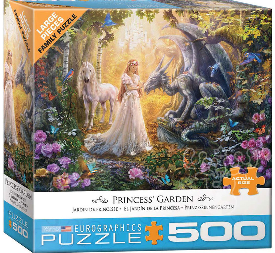Eurographics Princess’ Garden Large Pieces Family Puzzle 500pcs