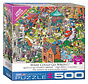 Eurographics What Could Go Wrong? Large Pieces Family Puzzle 500pcs