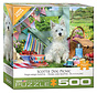 Eurographics Westie Dog Picnic Large Pieces Family Puzzle 500pcs