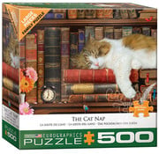 Eurographics Eurographics The Cat Nap Large Pieces Family Puzzle 500pcs