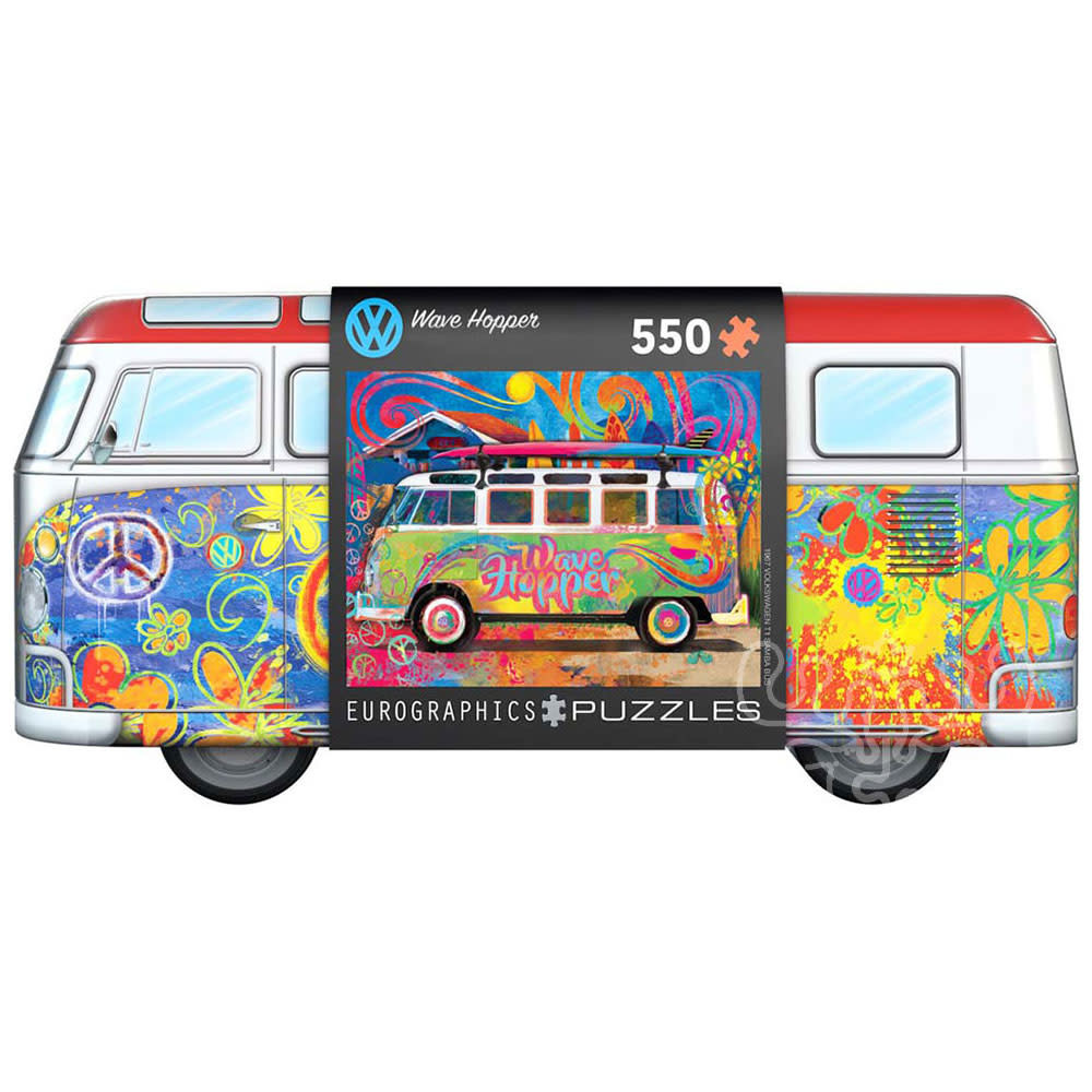 Eurographics VW Wave Hopper Puzzle 550pcs in VW Tin Puzzles Canada