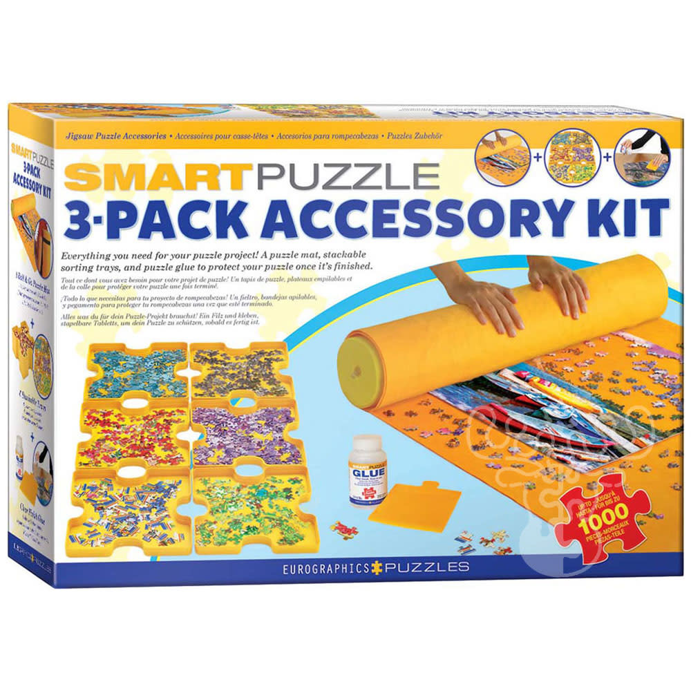 Eurographics Smart Puzzle 3-Pack Accessory Kit (up to 1000pcs) - Puzzles  Canada