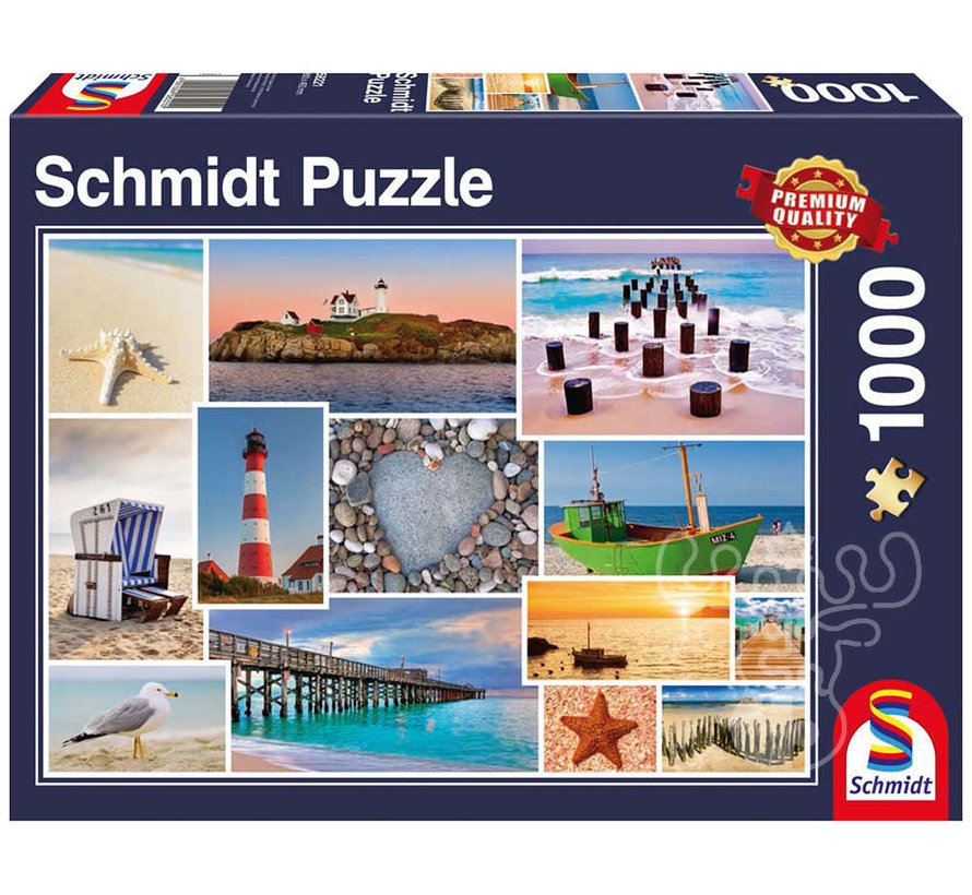 Schmidt By The Sea Puzzle 1000pcs