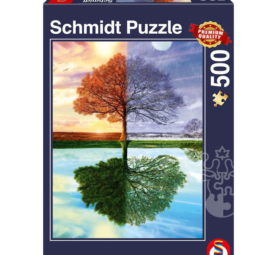 Schmidt Seasons Puzzle 500pcs