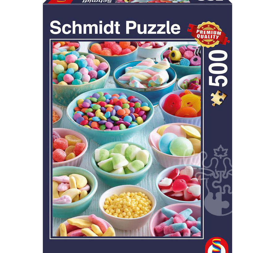 Schmidt Sweet Temptations Puzzle 500pcs *