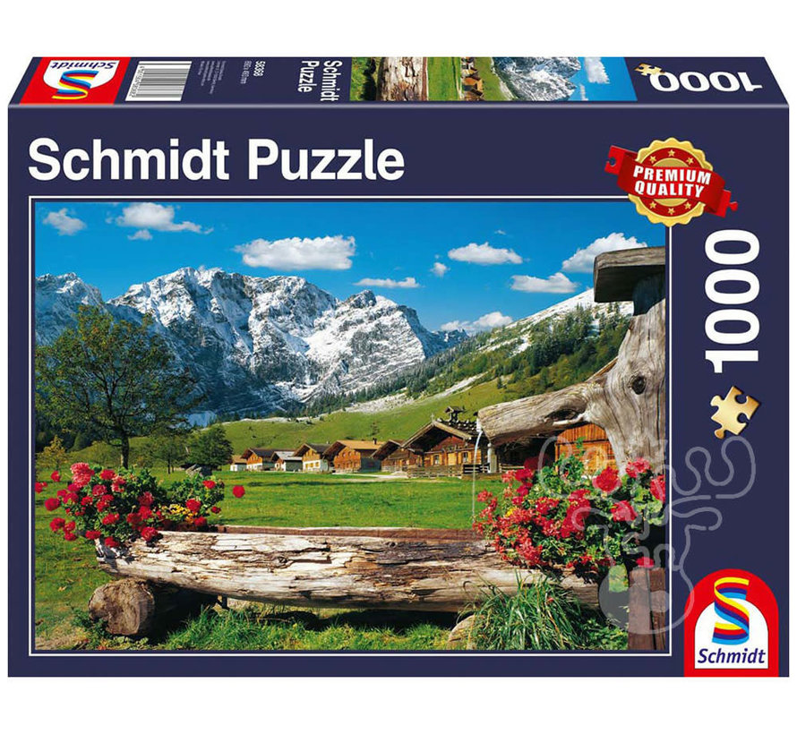 Schmidt Mountain Paradise Puzzle 1000pcs