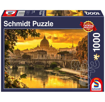 Schmidt Schmidt Golden Light Over Rome Puzzle 1000pcs
