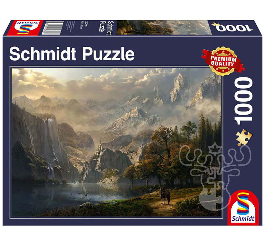 Schmidt Pastoral Waterfall Puzzle 1000pcs *