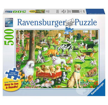 Ravensburger Ravensburger At the Dog Park Large Format Puzzle 500pcs