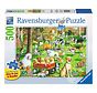 Ravensburger At the Dog Park Large Format Puzzle 500pcs