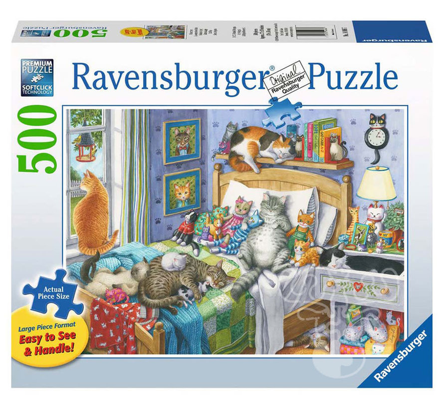 Ravensburger Cat Nap Large Format Puzzle 500pcs