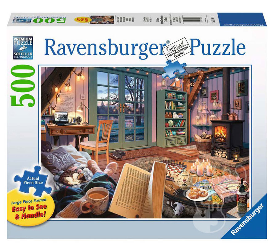 Ravensburger Cozy Retreat Large Format Puzzle 500pcs