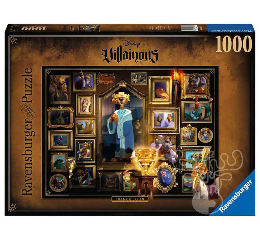 Ravensburger Disney Villainous: Prince John Puzzle 1000pcs
