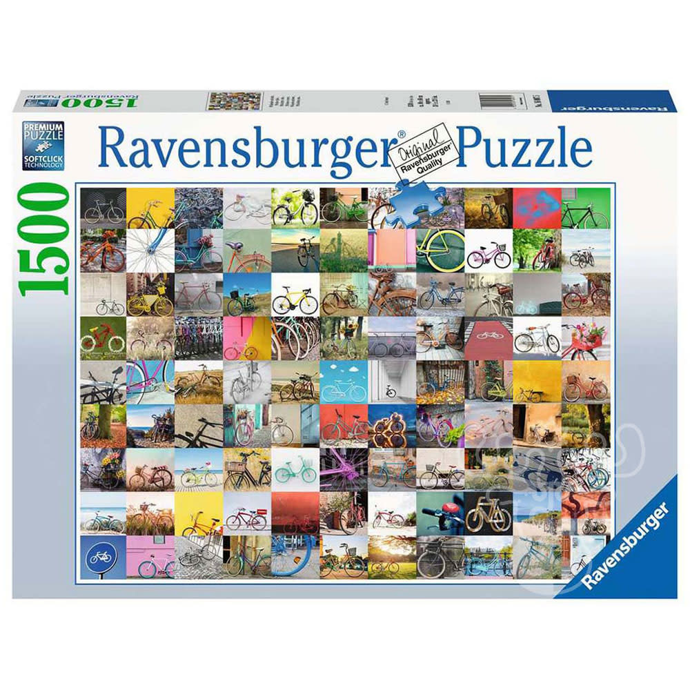 Ravensburger 99 Bicycles Puzzle 1500pcs Puzzles Canada