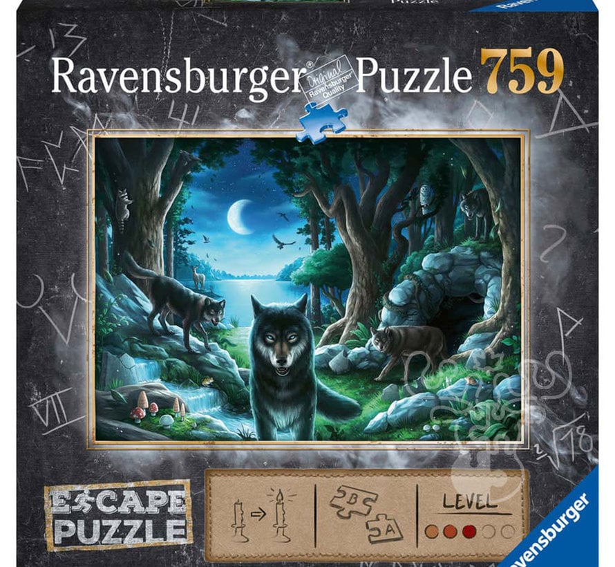 Ravensburger The Curse of the Wolves Escape Puzzle 759pcs