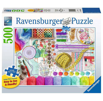 Ravensburger Ravensburger Needlework Station Large Format Puzzle 500pcs