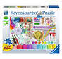 Ravensburger Needlework Station Large Format Puzzle 500pcs