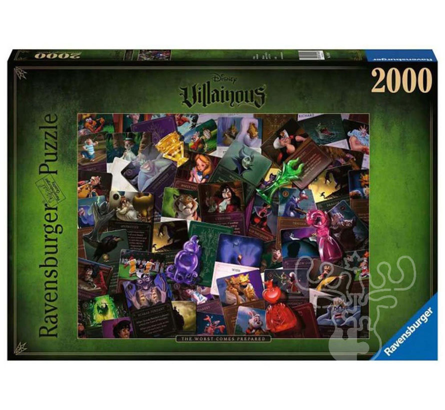 Ravensburger Disney Villainous: All Villains The Worst Come Prepared Puzzle 2000pcs