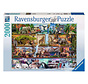 Ravensburger Big Animal World (Wild Kingdom Shelves) Puzzle 2000pcs