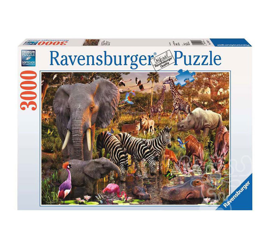 Ravensburger African Animal World Puzzle 3000pcs