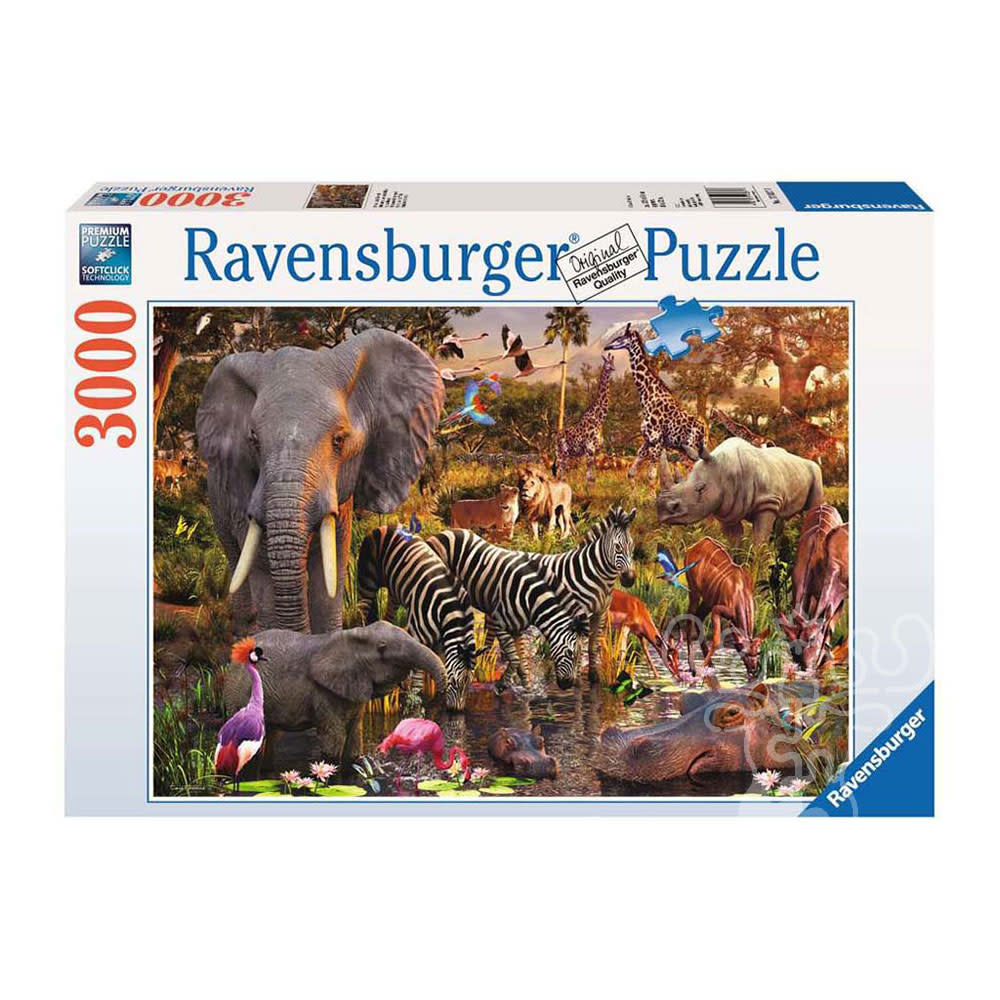 Ravensburger African Animal World Puzzle 3000pcs - Puzzles Canada