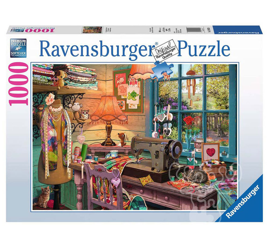 Ravensburger The Sewing Shed Puzzle 1000pcs**