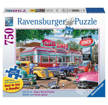 Ravensburger Ravensburger Jack's Diner (Meet You at Jack’s) Large Format Puzzle 750pcs